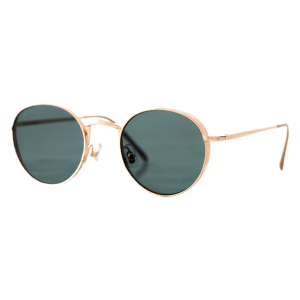 Donna gold frame glasses