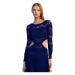 Alnich night dress navy